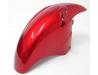 Front fender / mudguard in Red, Colour code R-124B