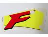 Fairing Lower panel Upper Front decal for Colour code NH-196, Right hand