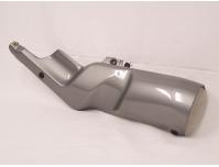 Image of Exhaust silencer heatshield, Left hand in Metallic Grey, Colour code NH-193K