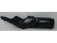 Image of Exhaust silencer heatshield, Left hand in Black. Colour code NH-1E