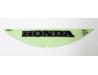 Seat tail piece HONDA decal for colour code YR-183 (Canadian models)