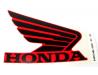 Fuel tank HONDA wing decal, Right hand for Black models