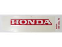 Image of Seat tailpiece Honda decal