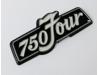 Side panel emblem 750FOUR