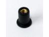 Fairing screen rubber setting nut