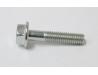 Handle bar clamp retaining bolt