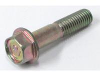 Image of Exhaust down pipe to collector box clamp pinch bolt