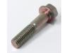 Image of Exhaust silencer to collector box clamp pinch bolt