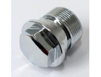 Image of Fork tube chrome top bolt