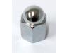 Shock absorber upper chrome mounting nut