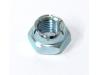 Wheel axle lock nut