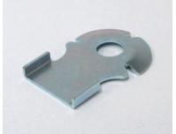 Image of Brake stopper arm tounged washer (From frame No. CL77 1014496 to end of production)