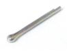 Foot rest pivot pin split pin, Front