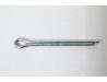 Wheel axle nut split pin, Front