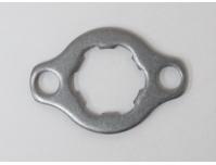 Image of Drive sprocket retaining plate (Upto Engine No. JD07E 5024239)