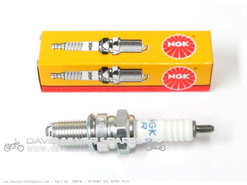 Honda NGK Spark Plug Set CB350F CB400F 400/4 Four SOHC DR8ES-L x 4 KIT012