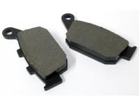 Image of Brake pad set, Rear