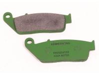 Image of Brake pad set for Rear caliper