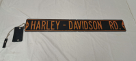 Image of RA109 - Harley-Davidson Rd. Sign, wallet and chain